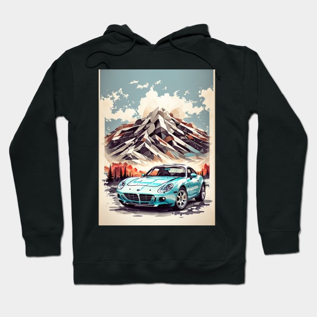 Born to Race, Built to Last Hoodie by Silvana Collection